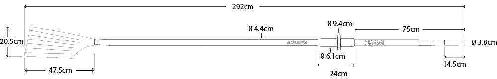 Exertus Oar Specifications